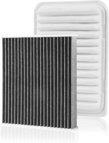 Miniatura 50 de Kit de filtro de aire de motor y de cabina Forccord Compatible con Honda Civic 1.5L 2016 2017 2018 2019 2020 2021 Filtro de cabina de carbón