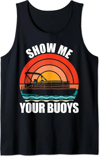 Camiseta sin mangas con texto en inglés "Show Me Your Boys", divertida camiseta sin mangas para adultos, Negro -