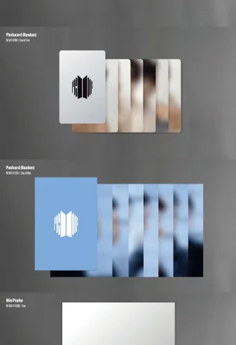 Miniatura 4 de BTS Proof Anthology Album Compact Edition 1p Mini póster plegable en paquete+80p folleto+1p PhotoCard+1p Postcard+1ea Discografía Guía+Seguimiento