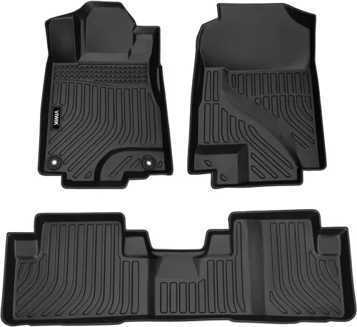 Miniatura 48 de VIWIK Alfombrillas de Piso para Kia Sorento de 7 asientos 2016-2020 S/L/LX/EX/SX/SX Limited, Alfombrillas de Coche Automotrices 3D Antideslizantes