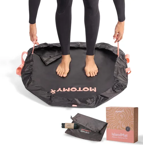 Miniatura 10 de IslandMat Wetsuit Changing Mat; Compact 2-in-1 Wetsuit Bag with Waterproof 5000X Tech; Keep You & Surfing Accessories Clean; Keep Your Car Clean &