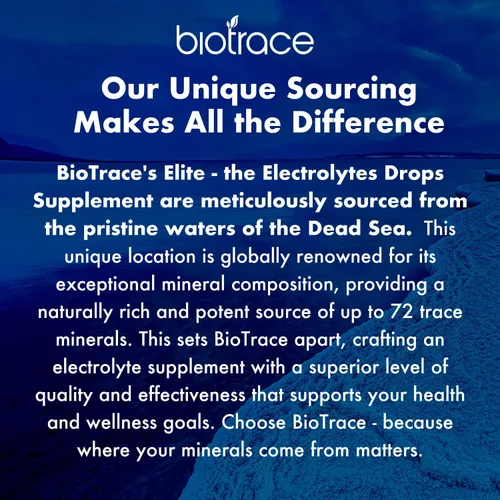 Miniatura 2 de BioTrace Gotas de electrolitos iónicos Elite 0 calorías 0 azúcar 0 carbohidratos Hidratación rápida, resistencia, energía, recuperación muscular