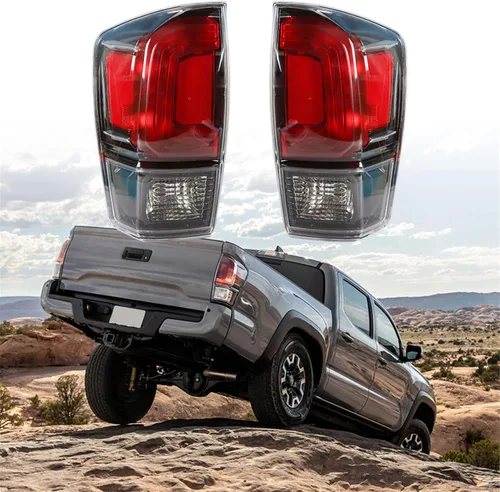 labwork Repuesto de luces traseras LH+RH para Toyota Tacoma 2016-2020, luces traseras de rotura para lado del pasajero y del conductor 8156004200