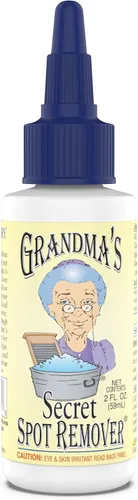 Grandma's Secret Removedor de manchas de tela sin cloro, blanqueador y toxinas para ropa, elimina manchas, aceite, pintura, sangre y manchas de