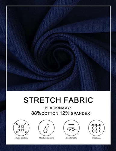 Miniatura 5 de HARTPOR Pantalones deportivos de algodón para mujer, pantalones deportivos para yoga, pantalones deportivos casuales para correr con bolsillos