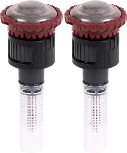 Miniatura 12 de Rain Bird 24RNVAPRO - Boquilla de pulverización giratoria profesional de alta eficiencia, patrón ajustable a mano de 45° a 270°, distancia