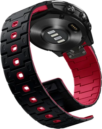Miniatura 11 de Bandletic Compatible con Garmin Fenix 8 2.008 in 7X 6X 5X Correa de reloj – 1.024 in de ajuste rápido correa magnética de silicona para Fenix 7X 6X