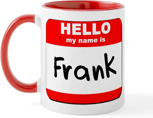 Miniatura 22 de CafePress Taza de café de cerámica con texto en inglés «Hello My Name Is Mary», de 11 oz (11.0 fl oz)