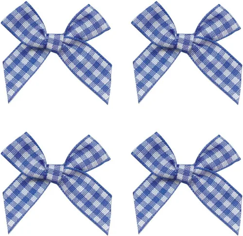 Miniatura 6 de VIVIQUEN - Cinta para manualidades de guingham, mini cinta a cuadros y flores, apliques para costura, regalo, manualidades, decoración de boda