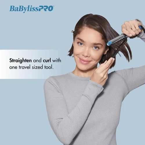 Miniatura 3 de BaBylissPRO Nano Titanium Prima2000 Ionic Styling Iron, 3/4" stainless steel travel/mini iron, all hair types