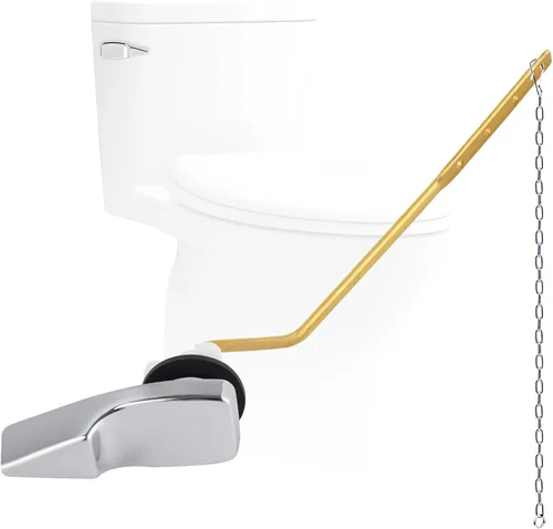 Miniatura 12 de Kit de reemplazo de mango de inodoro de metal universal Hygie Rinse de 2 piezas - Montaje lateral compatible con American Standard/Mansfield/Gerber