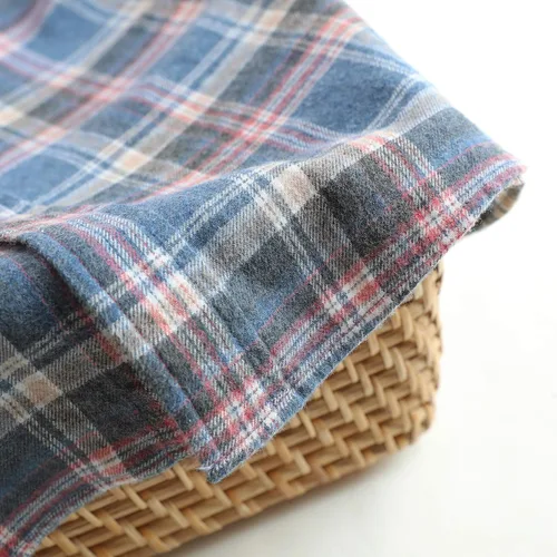 Miniatura 3 de Dubinik Flannel Shirt for Men Casual Button Down Work Soft All Cotton Lightweight Flannel Mens Plaid Shirts Long Sleeve