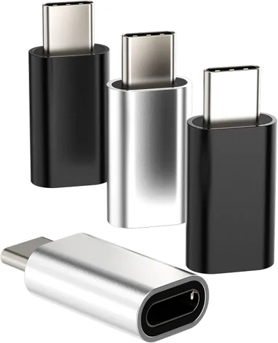 Miniatura 12 de Paquete de 3 adaptadores Lightning hembra a USB-C macho, tipo de carga para iPhone 11, iPad Pro, Samsung Galaxy S20, Note 10, LG V50, HTC U12, Nexus