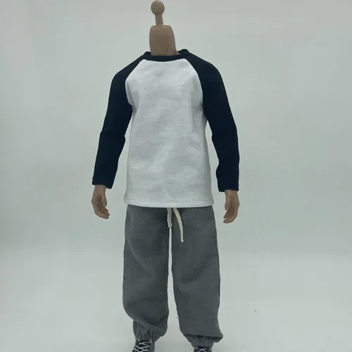 Miniatura 7 de Colaxi Figura masculina a escala 1/6, ropa de muñeca hecha a mano, traje completo, disfraz de figura de acción para figuras de soldados masculinos