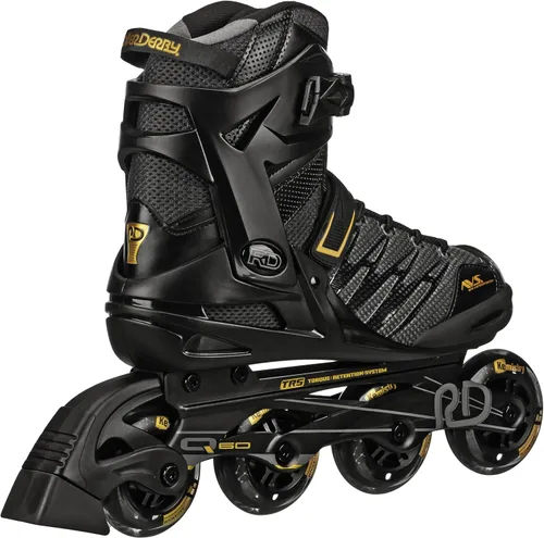 Miniatura 2 de Roller Derby Patines en línea AERIO Q-60 para hombre Negro/Dorado