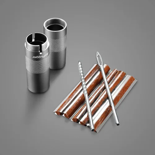 Miniatura 4 de Fri Concepts AirPlugger, un kit de reparación de neumáticos compacto, plateado, talla única