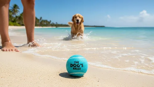 Miniatura 7 de The Dog's Balls Pelotas de tenis para perros para perros, color azul, paquete de 12 pelotas de fieltro no abrasivas, núcleo de goma resistente