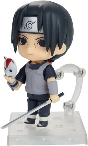Miniatura 3 de Good Smile Naruto Shippuden: Itachi Uchiha (versión Black Ops) Nendoroid Figura de acción multicolor