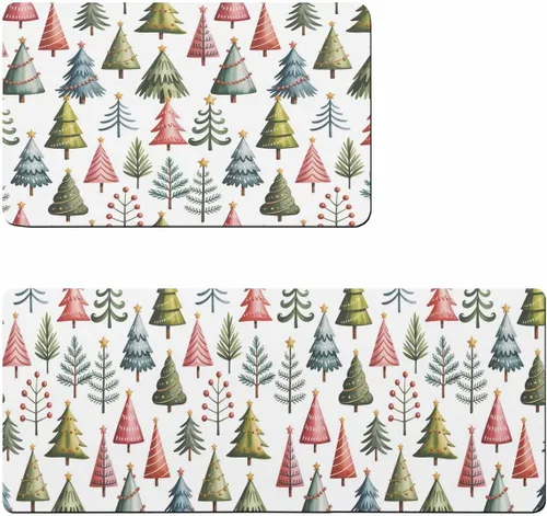 Tapete de baño para árbol de Navidad, antideslizante, de secado rápido y absorbente, tierra de diatomeas, fregadero de ducha, tapete lavable de