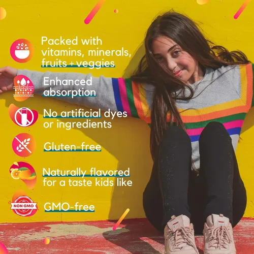 Miniatura 7 de LIQUIDHEALTH Calcio con magnesio apoyo articular + atención de los niños, calma y enfoque paquete de suplemento de apoyo de memoria para niños