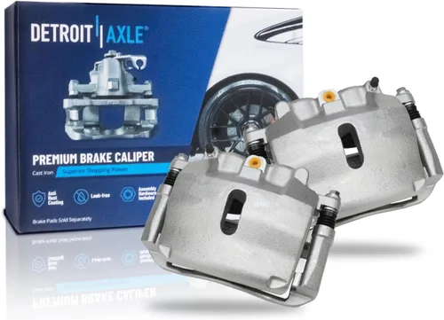 Miniatura 170 de Detroit Axle - 4 pinzas de freno para Honda Element 2003-2011 Pinzas de freno de disco con soportes 2004 2005 2006 2007 2008 2009 2010 reemplazo