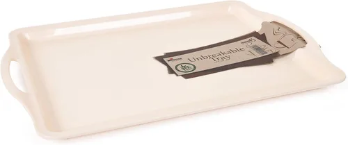 Miniatura 10 de Mintra Home Bandeja de servir duradera (1 unidad, verde) – Plato con asa de 14 pulgadas 'verde