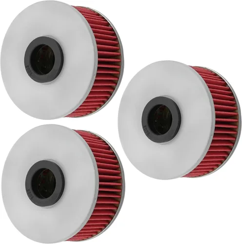 Miniatura 7 de Caltric Paquete de 3 filtros de aceite compatibles con Yamaha 600 Fz600 Fz-600 Fzr600 1986-1990
