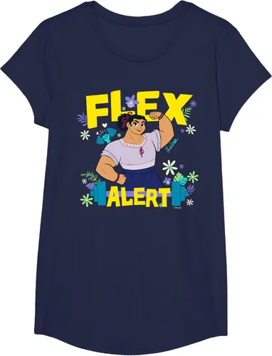 Miniatura 24 de Disney Encanto Luisa Madrigal Flex Alert Camiseta, Negro