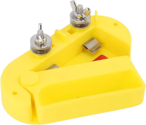 Miniatura 7 de Alvinlite Interruptor de corte, interruptor eléctrico portátil de corte de voltaje de plástico tensor de alambre de un solo polo, MLD-0382