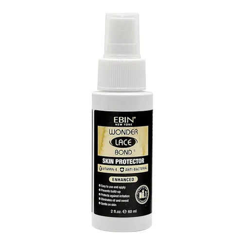 EBIN NEW YORK Wonder Lace Bond - Protector de piel mejorado | Barrera del cuero cabelludo y spray adhesivo para peluca | Mejora la sujeción y evita