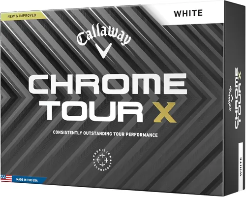 Miniatura 7 de Pelotas de golf Callaway Chrome Tour X Amarillo