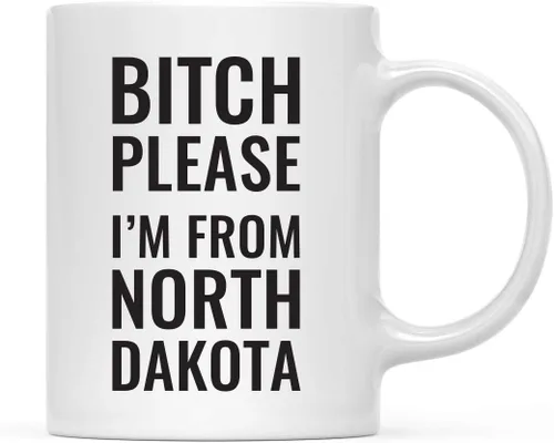 Miniatura 54 de Andaz Press Taza de café de 11 onzas, regalo de broma, Bitch Please I'm from Alabama, paquete de 1, incluye caja de regalo, divertidas ideas