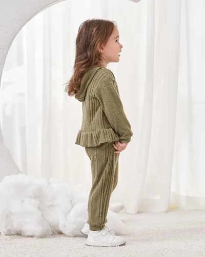 Miniatura 82 de Renotemy Conjunto de ropa para bebé recién nacida, para otoño e invierno, manga larga, pantalones, lindo conjunto de ropa para bebé niña
