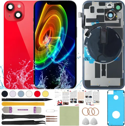Miniatura 42 de Funda trasera de repuesto compatible con iPhone 8 de 4.7" + Herramientas profesionales (Gris espacial)