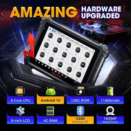Miniatura 9 de Autel Escáner MaxiSys MS906 PRO, MS906Pro 2026 Igual que MS906 MAX con codificación ECU, V2.0 de MS906BT MP900BT, Lite de Elite II PRO, CAN FD DoIP