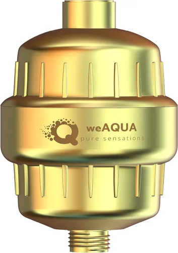 Miniatura 9 de WeAQUA Cartucho de repuesto para filtro de ducha resistente NO BS, paquete de 2 – 99% de eliminación de agua dura, cloro, metales pesados y fluoruro