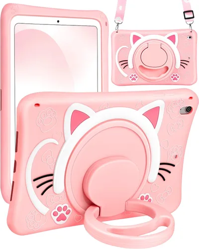 Miniatura 15 de Wazzasoft para iPad A16 Funda/Funda de 10ª Generación - Funda de Tablet de Silicona Suave para iPad 11 11 Pulgadas/10 10.9 Pulgadas Funda para Rosa