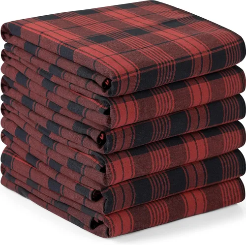Miniatura 22 de Utopia Towels Juego de 12 paños negros de 15 x 25 pulgadas, 100% algodón hilado en anillo, altamente absorbentes y reutilizables, juego de barra