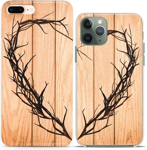 Miniatura 12 de Fundas a juego para parejas compatibles con iPhone 16 15 14 13 12 11 Pro Max Mini Xs X 6s 8 Plus 7+ Xr 10 SE 5 Game Player Relación Amigo Novio
