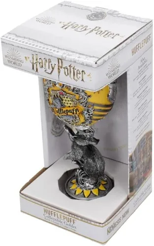 Miniatura 7 de Nemesis Now Harry Potter Hufflepuff Hogwarts House - Copa coleccionable, 1 unidad (paquete de 1), plata amarilla, 6.8 fl oz
