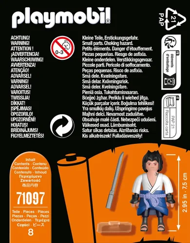 Miniatura 4 de Playmobil Naruto Sasuke