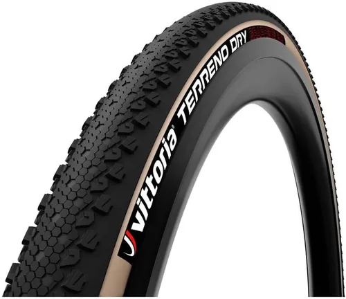 Vittoria Terreno - Neumáticos secos para bicicleta para condiciones de grava y terreno seco - Cyclocross Terreno Dry G2.0 Tubeless/TNT Tire