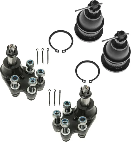 Miniatura 233 de TRQ Juego de juntas esféricas delanteras superior e inferior para lado del conductor y del pasajero Compatible con Acura TL 2009-2014 Acura TSX