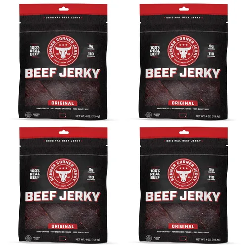 Miniatura 13 de Renner Corner Jerky's Maple Jalapeño Beef Jerky (2.5 onzas) - 100% natural, carne de res premium hecha a mano, fabricada en Dakota del Sur, sin