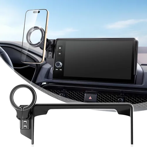 pop-tech Soporte de teléfono de coche para Honda CR-V HR-V 2023 2024 2025 2026: para soporte magnético MagSafe de teléfono celular para accesorios