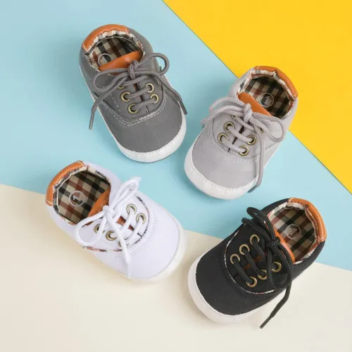 Miniatura 2 de Morbido - Tenis de lona para bebés y niños pequeños, antideslizantes, para recién nacidos, para recién nacidos, para recién nacidos de 0 a 18 meses