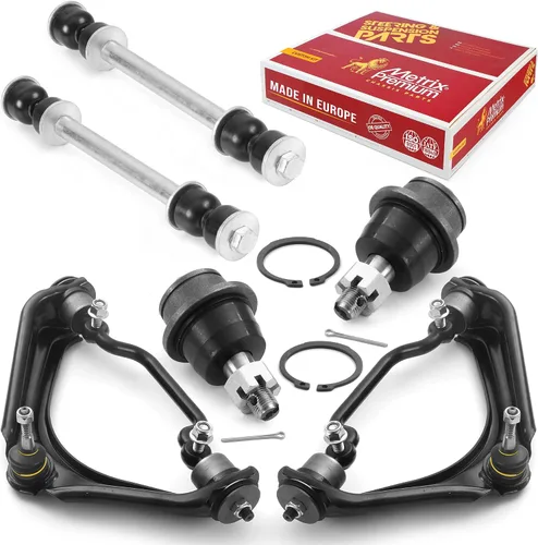 Miniatura 17 de Metrix Premium Chassis Parts - Kit de suspensión delantera de 10 piezas para BMW X5 2007-2013, BMW X6 2008-2014, reemplazo, fabricado en Europa