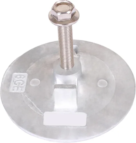 Miniatura 7 de SouthMarine Motor de barco 6CE-45373-00 ánodo de pestaña de ajuste plano para motor fuera de borda Yamaha F70-F100 F200 F225 F250/B 200HP 225HP