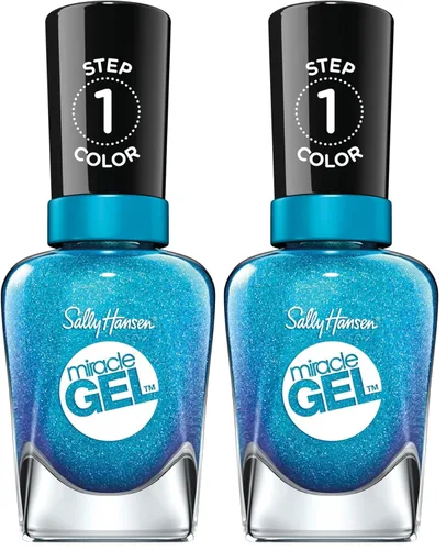 Miniatura 25 de Sally Hansen Miracle Gel™, Metro Midnight, Fórmula de larga duración, tipo gel, sin necesidad de lámpara UV, esmalte de uñas púrpura 564 Metro