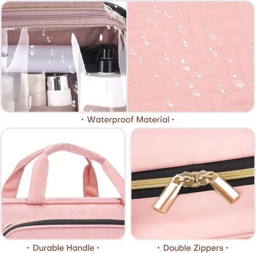 Miniatura 18 de Neceser de viaje con organizador de joyas, Beige